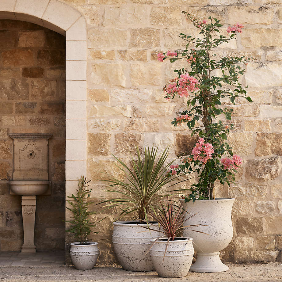 Conjunto 4 Vasos Mediterrâneo Marfim – Linha Malta