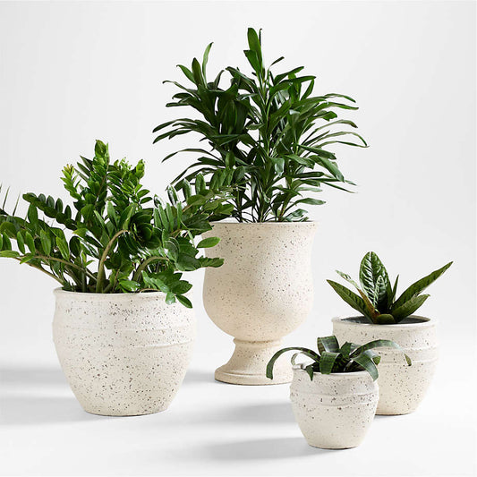 Conjunto 4 Vasos Mediterrâneo Marfim – Linha Malta