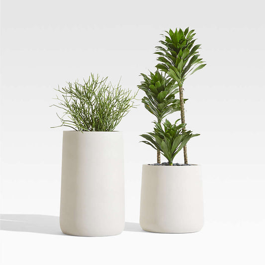 Conjunto 2 Vasos Orgânico Taupe – Linha Saabira