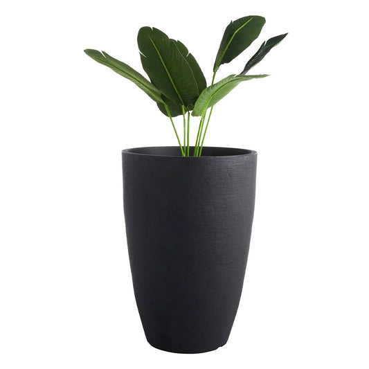 Vaso Cônico Preto Urbano – Médio