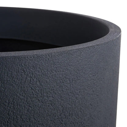 Vaso Barril Rústico Preto – Grande
