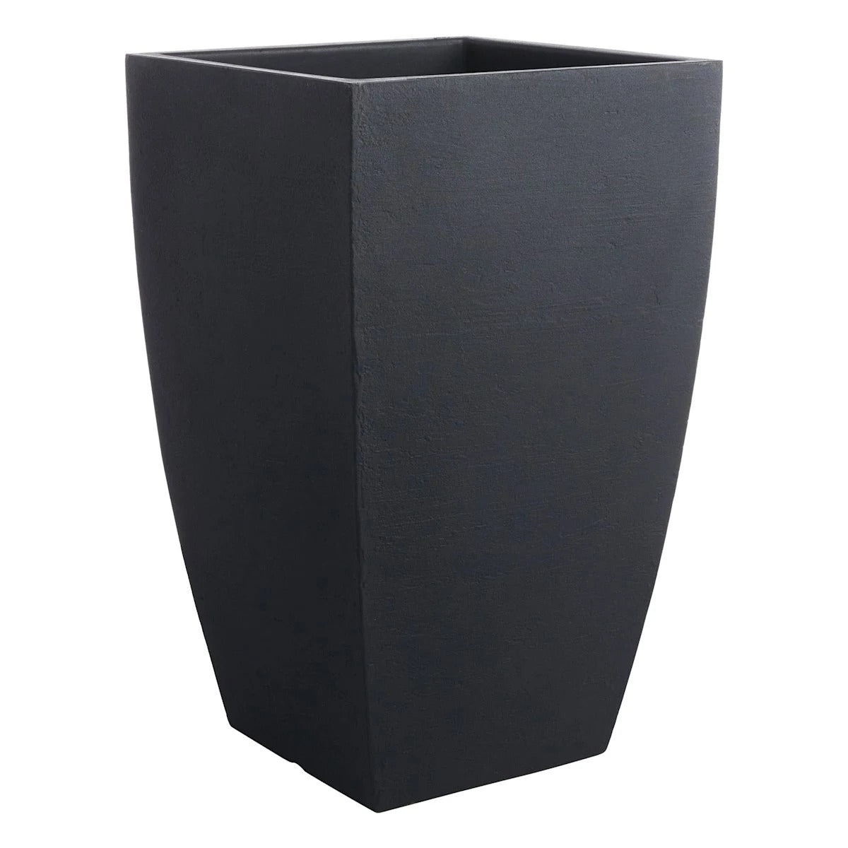 Vaso Cachepô Preto Grafite – Grande