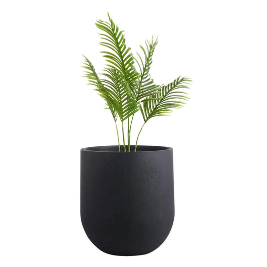 Vaso Barril Rústico Preto – Grande